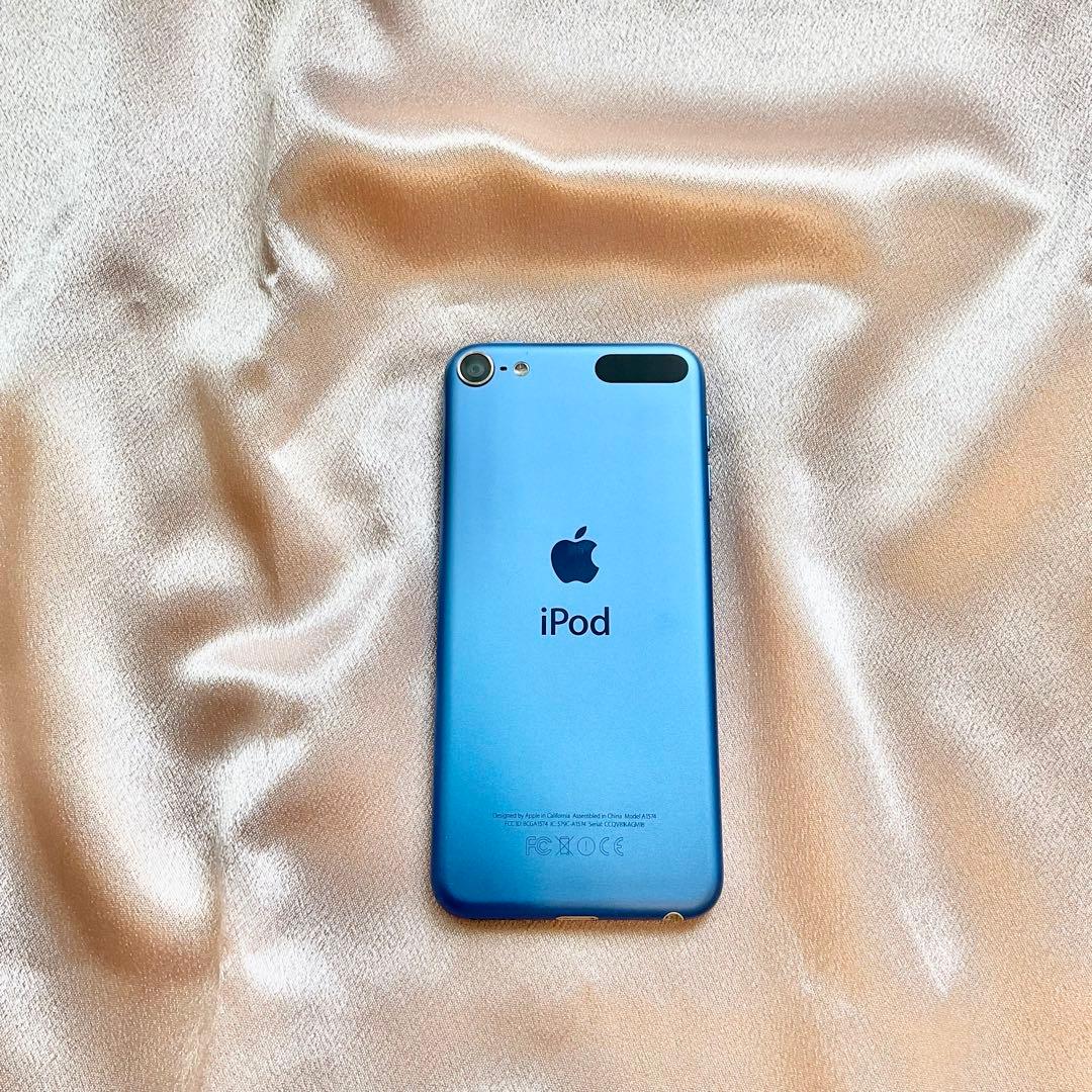 ブルー iPod touch 第6世代 128GB アイポッド Apple本体G