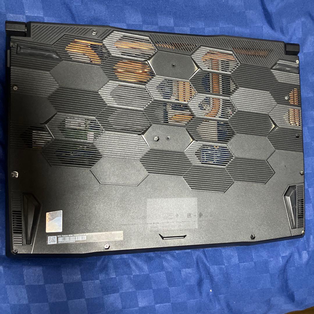 MSIゲーミングノートPC Katana GF66 12UGS-3417JP