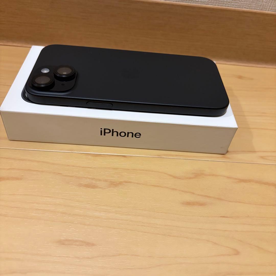 iPhone15 ブラック SIMフリー 128gb Appleストア購入