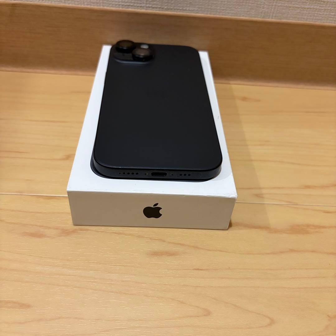iPhone15 ブラック SIMフリー 128gb Appleストア購入