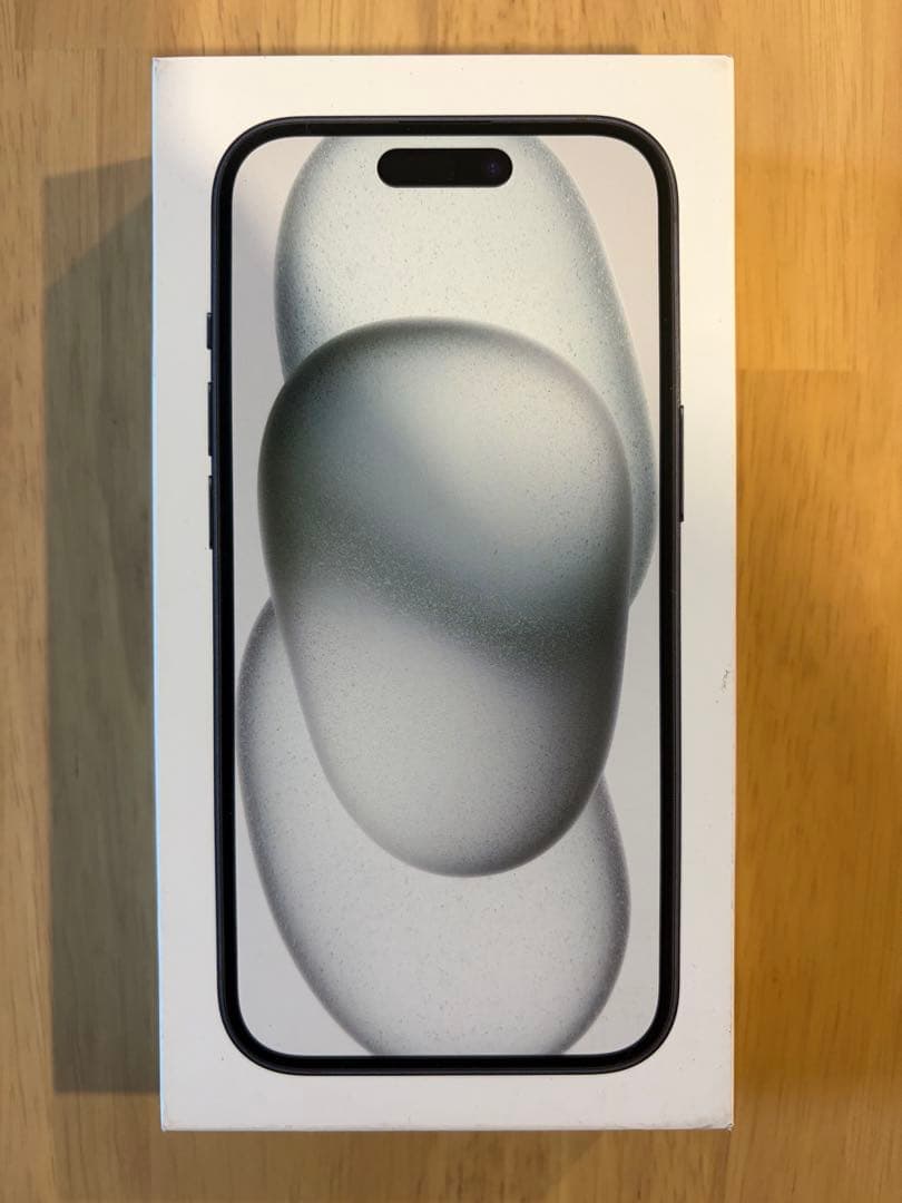 iPhone15 ブラック SIMフリー 128gb Appleストア購入