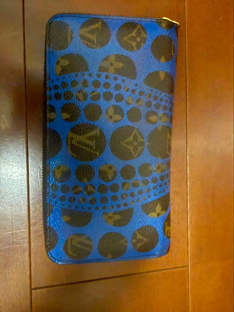 (*)様 【入手困難】ルイヴィトン 長財布 草間彌生 モノグラム パンプキン ブ
