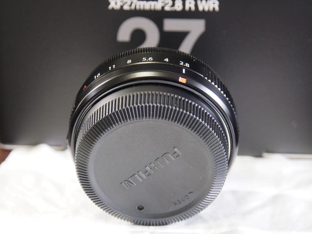 【ほぼ新品】FUJINON XF27mmF2.8 R WR レンズ
