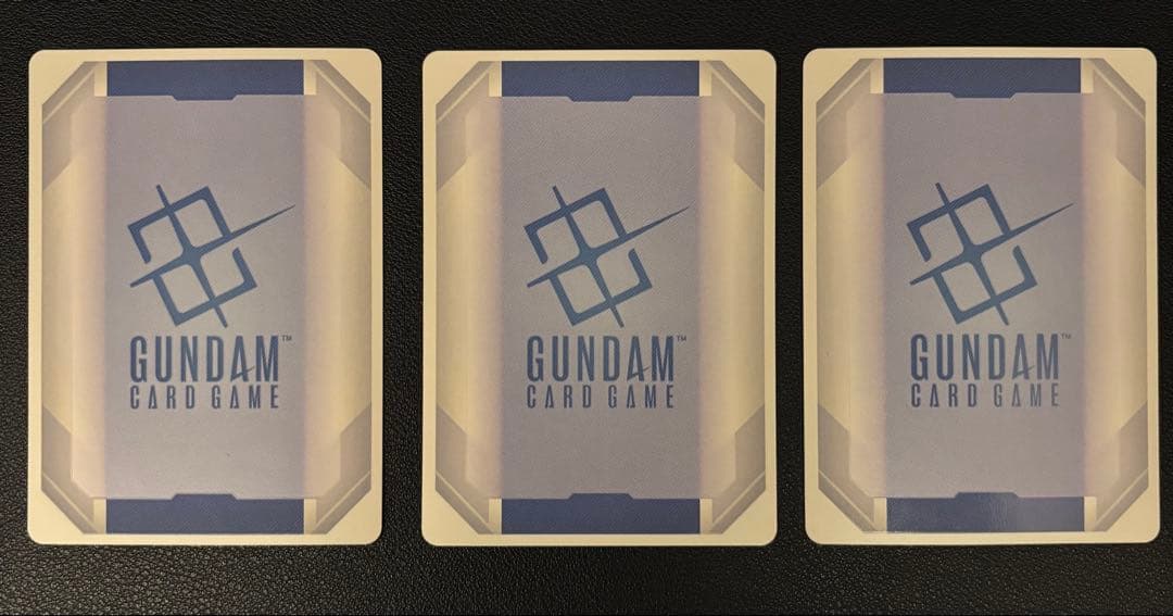 ガンダムカードゲーム　覚悟の表れ　パラレル　3枚