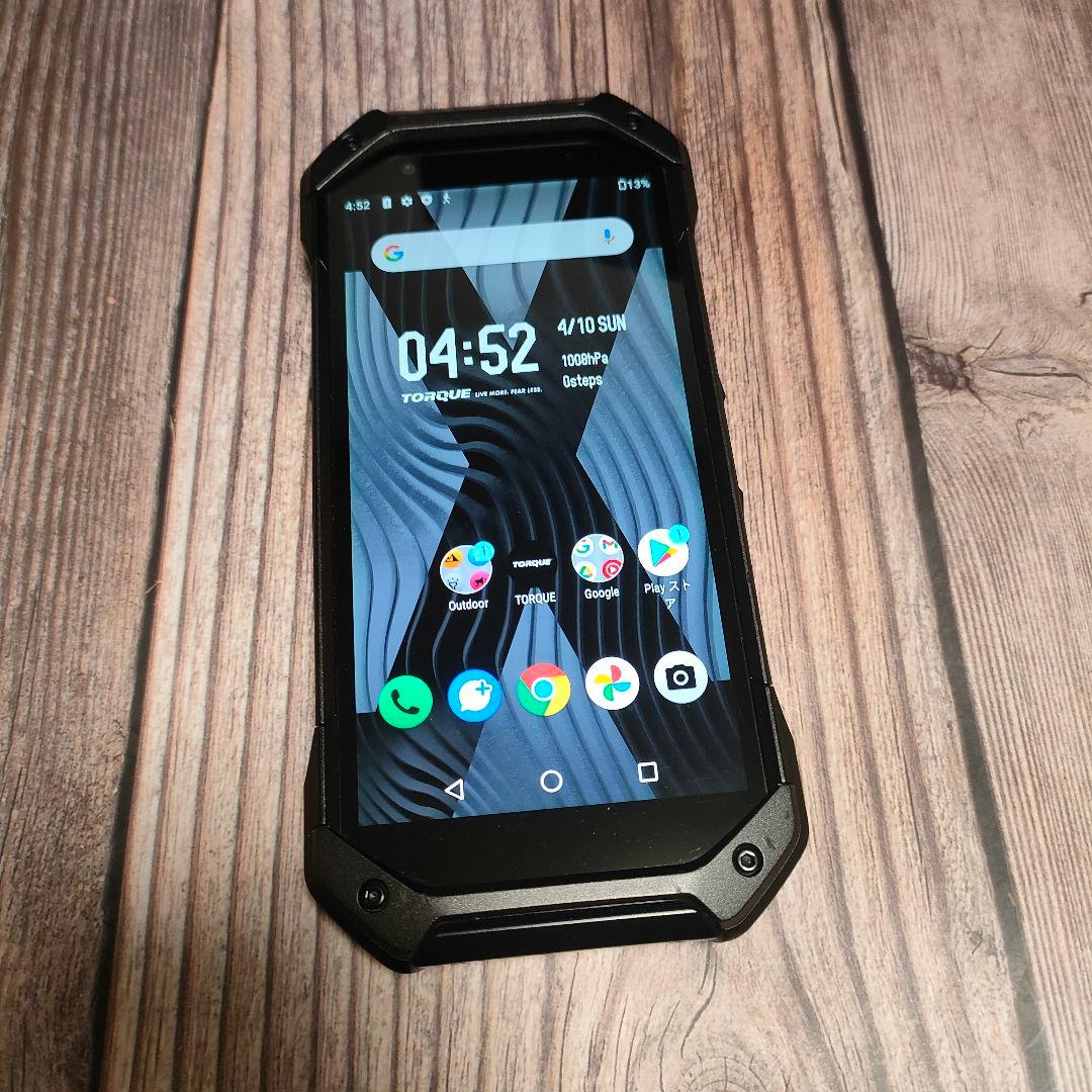 AU TORQUE 5G KYG01ブラック SIMフリー