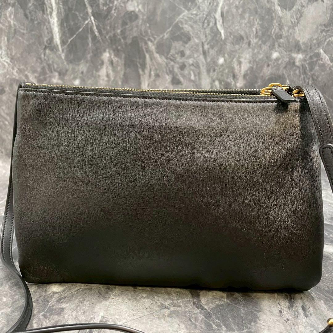 キラキラ　迅速発送 ✨ CELINE セリーヌ　トリオ ラージ　ショルダー