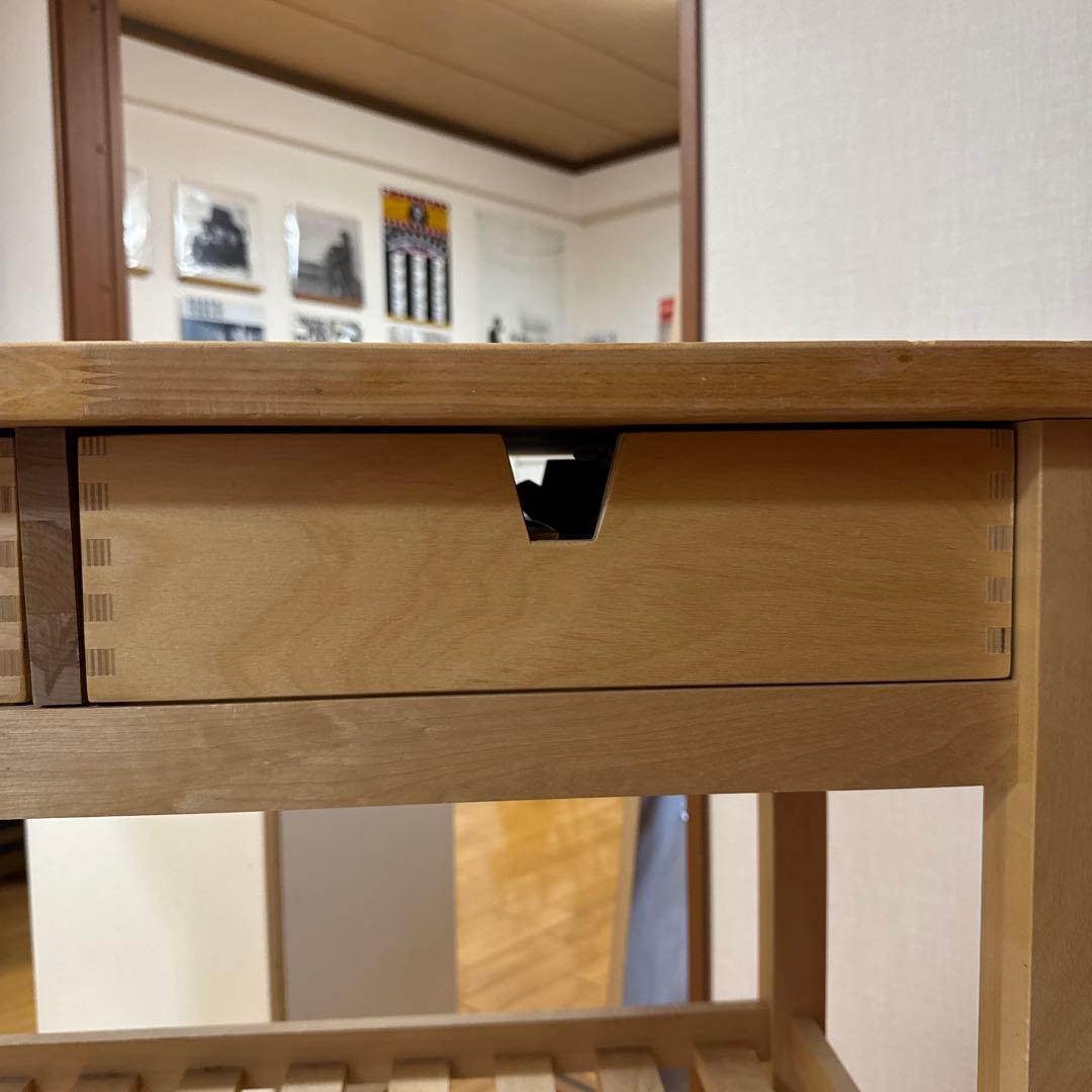 ニ*リ様 IKEA FÖRHÖJA キッチンワゴン 木目調