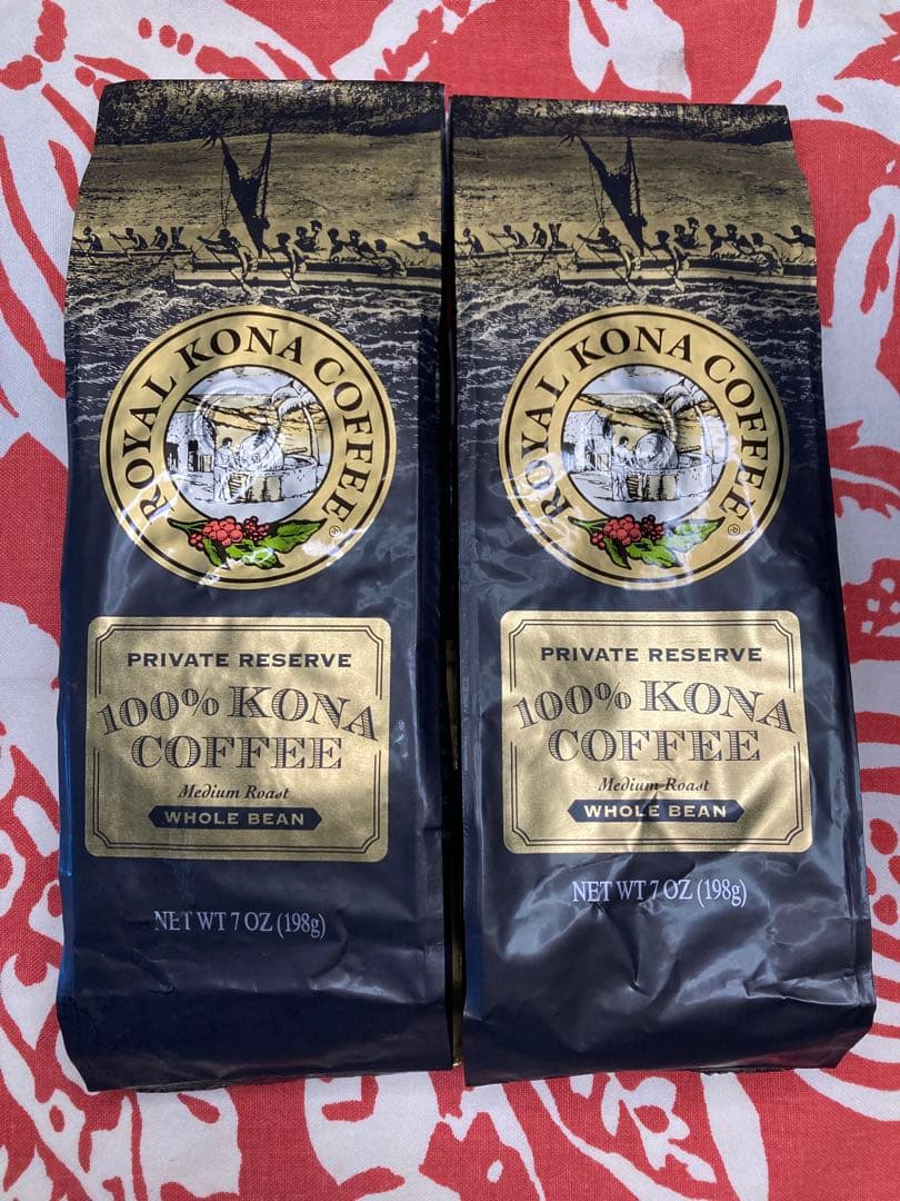 値下げ！【豆タイプ】☆ロイヤルコナコーヒー100% 2袋☆