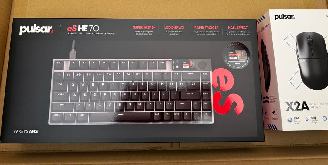 Pulsar eS HE 70 + X2A 新品未開封