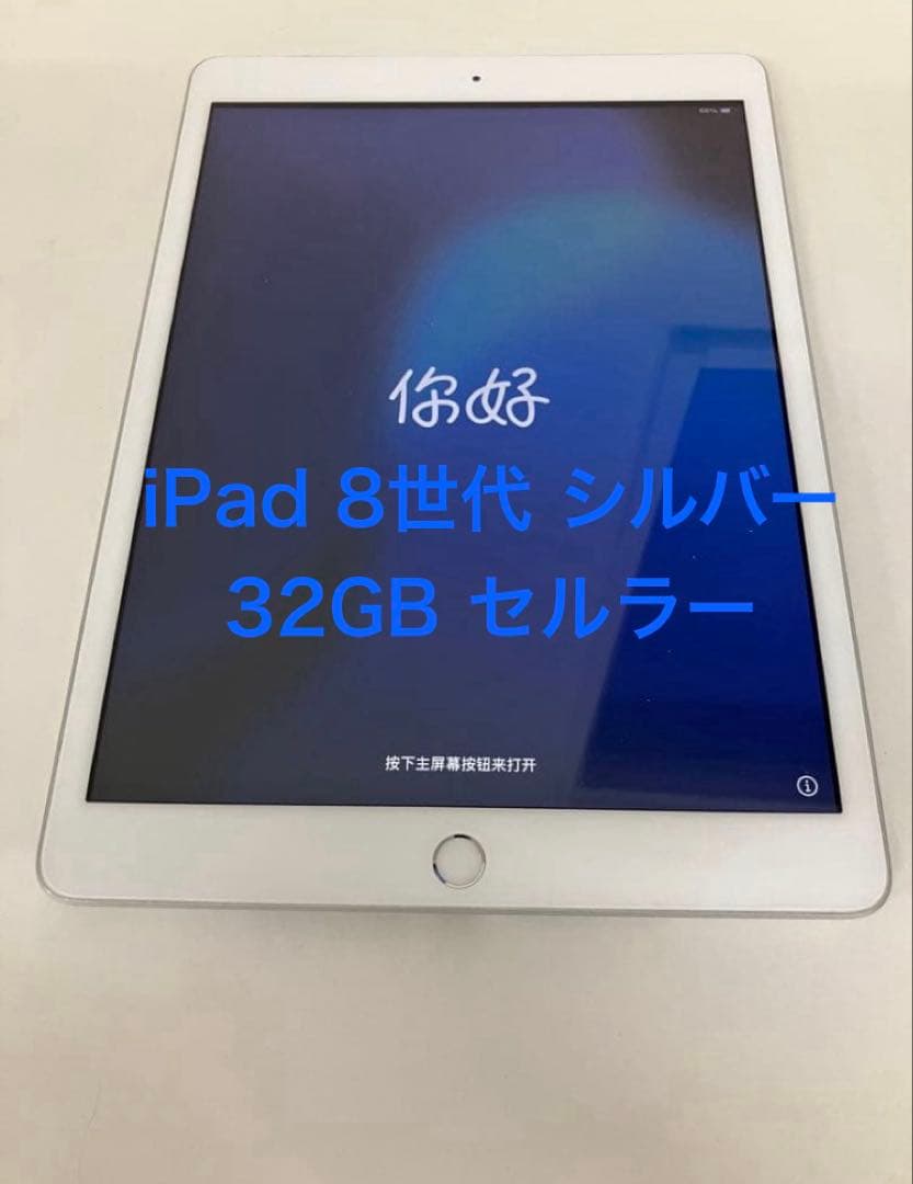iPad 第8世代 シルバー セルラーモデル