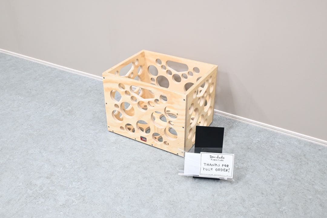 【新品未開封品】 Tom Sachs レコードケース ナチュラル