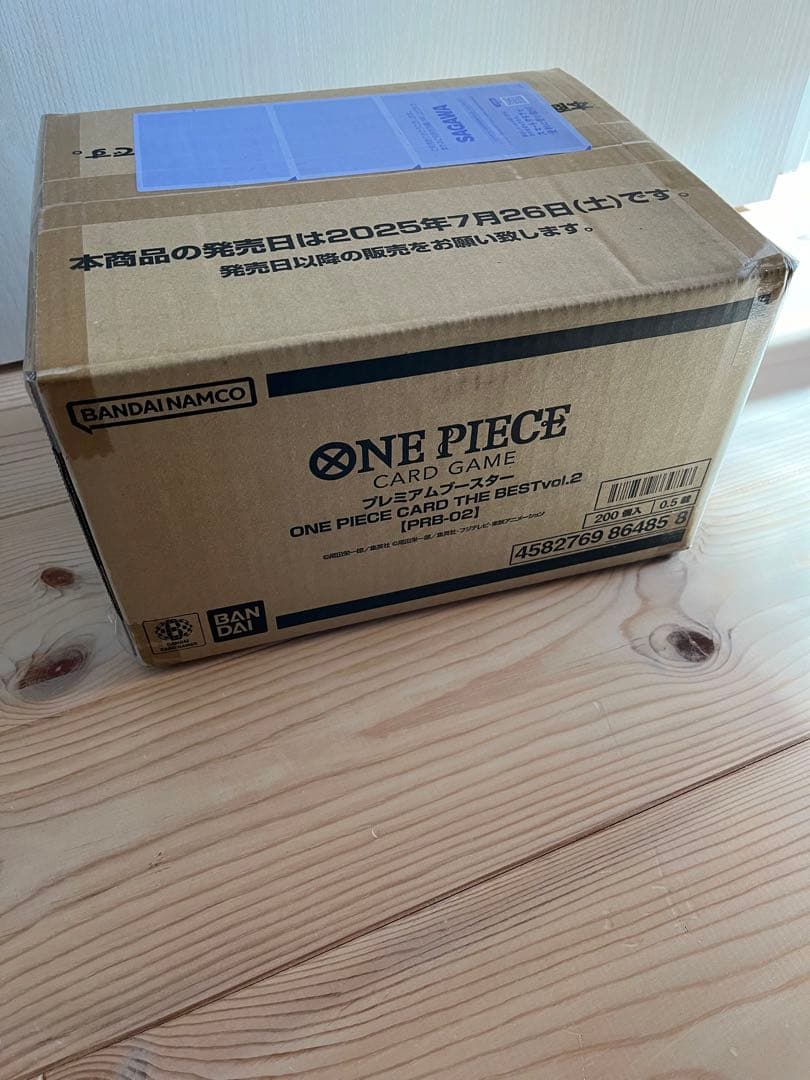 【新品未開封カートン】ワンピースカード　 ザベスト2 THEBEST