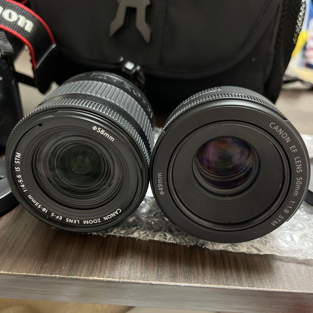 Canon kiss x10 レンズ・バッグセット