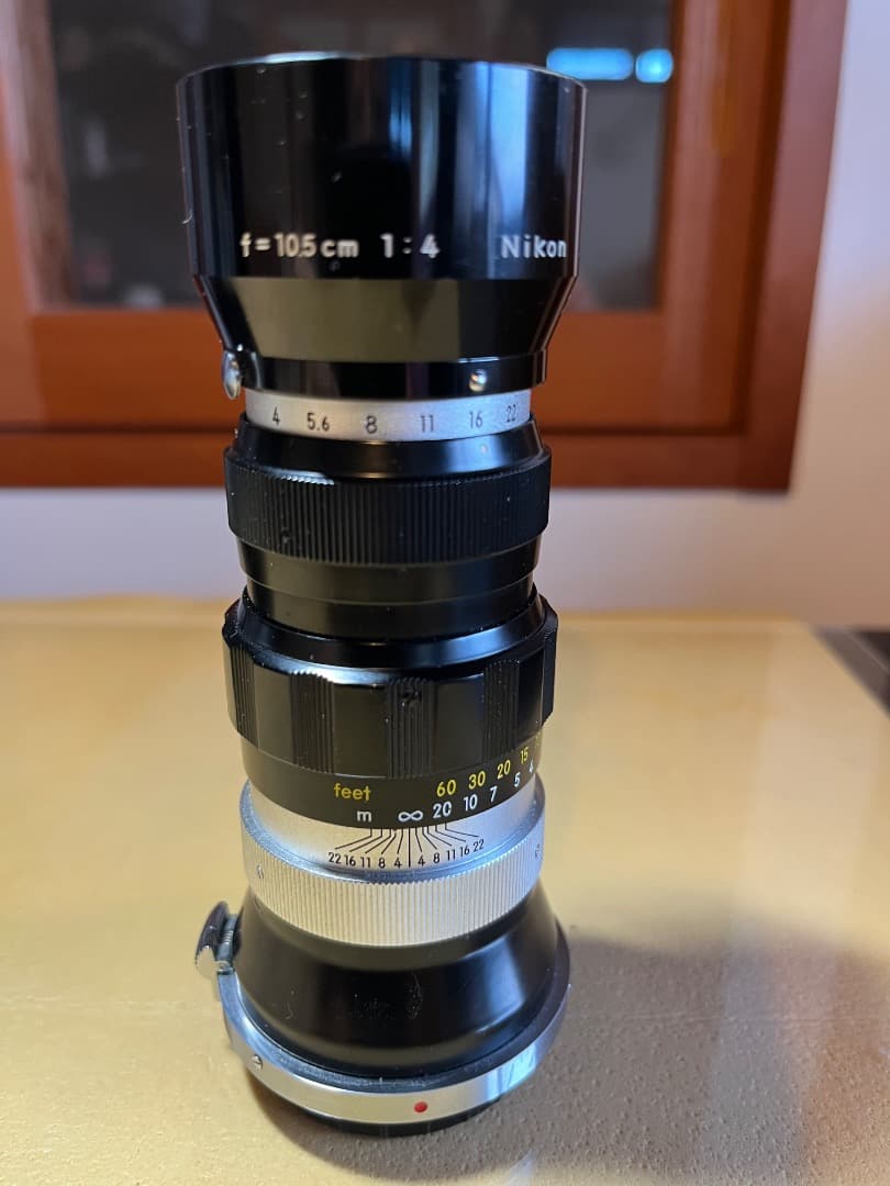 美品ニッコール10.5cm f4 ニコンSマウント