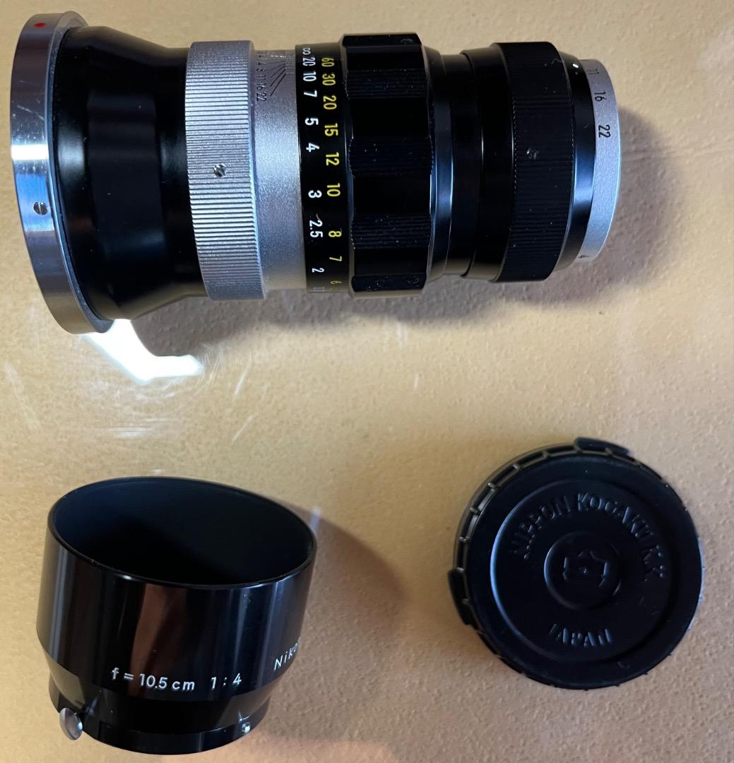 美品ニッコール10.5cm f4 ニコンSマウント