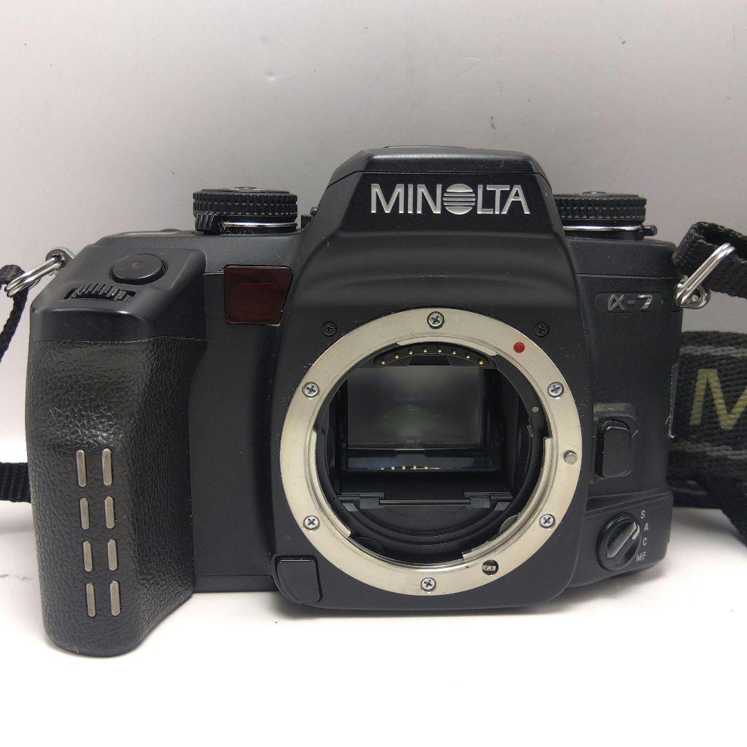 MINOLTA α-7 フィルム一眼レフ + AF 24-85mm 動作品訳有