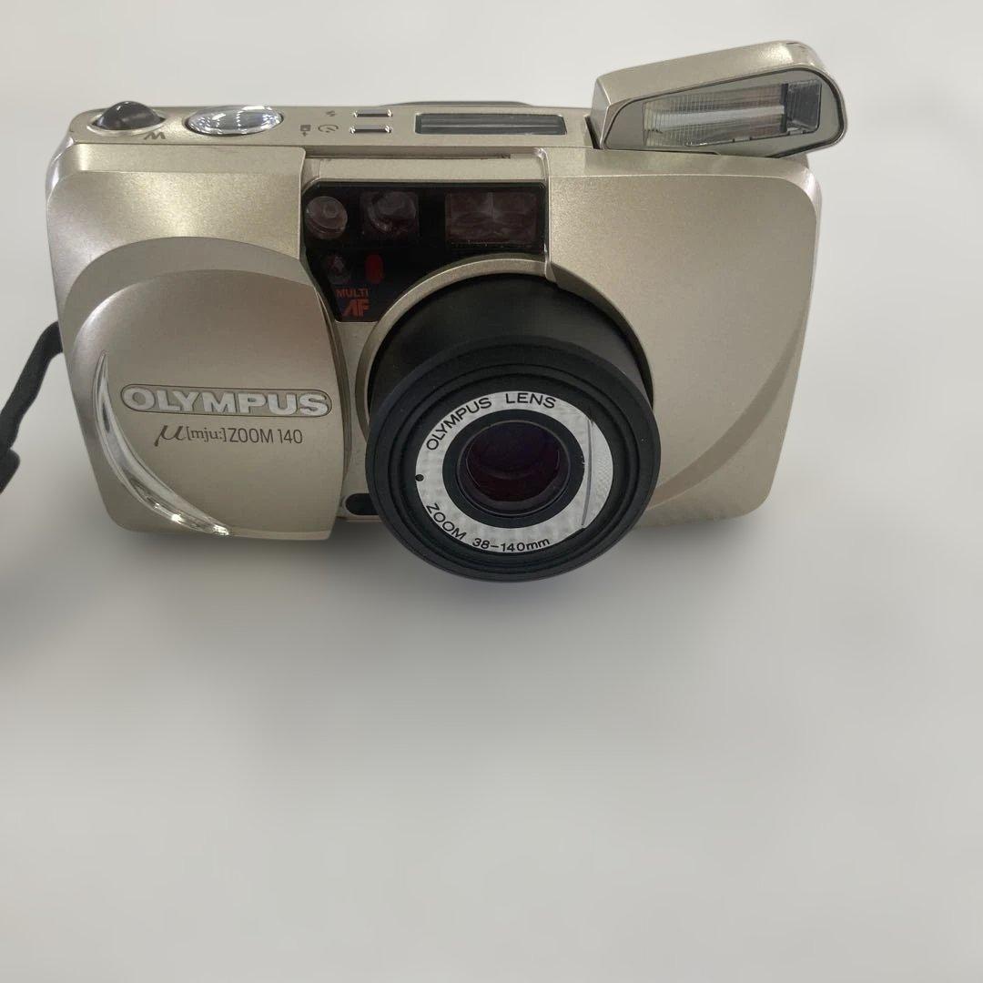 OLYMPUS μ［mju:］ミュー　ZOOM 140 フィルムカメラ 動作良好