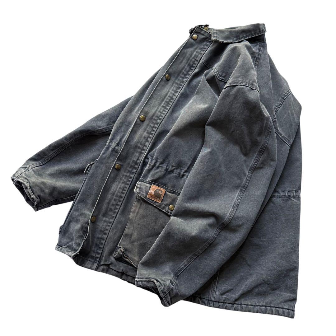 カーハートUSA製 ビンテージ ダックチョアコート ワークジャケット デトロイト