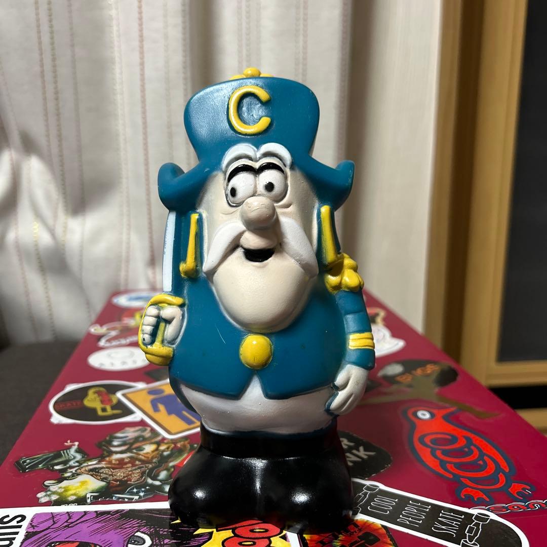 キャプテンクランチ　ソフビ　貯金箱　アドバタイジング　企業物