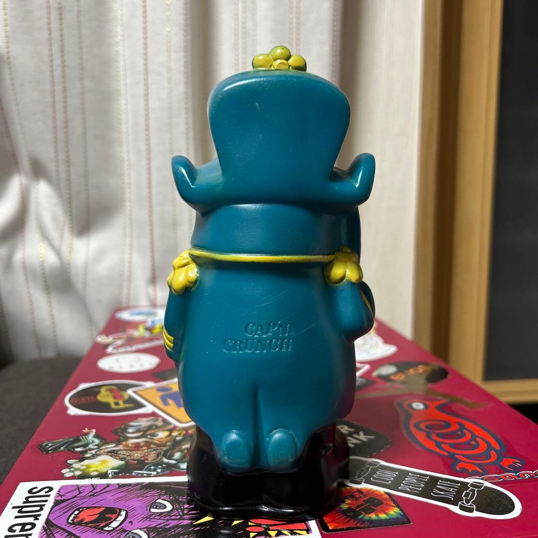 キャプテンクランチ　ソフビ　貯金箱　アドバタイジング　企業物