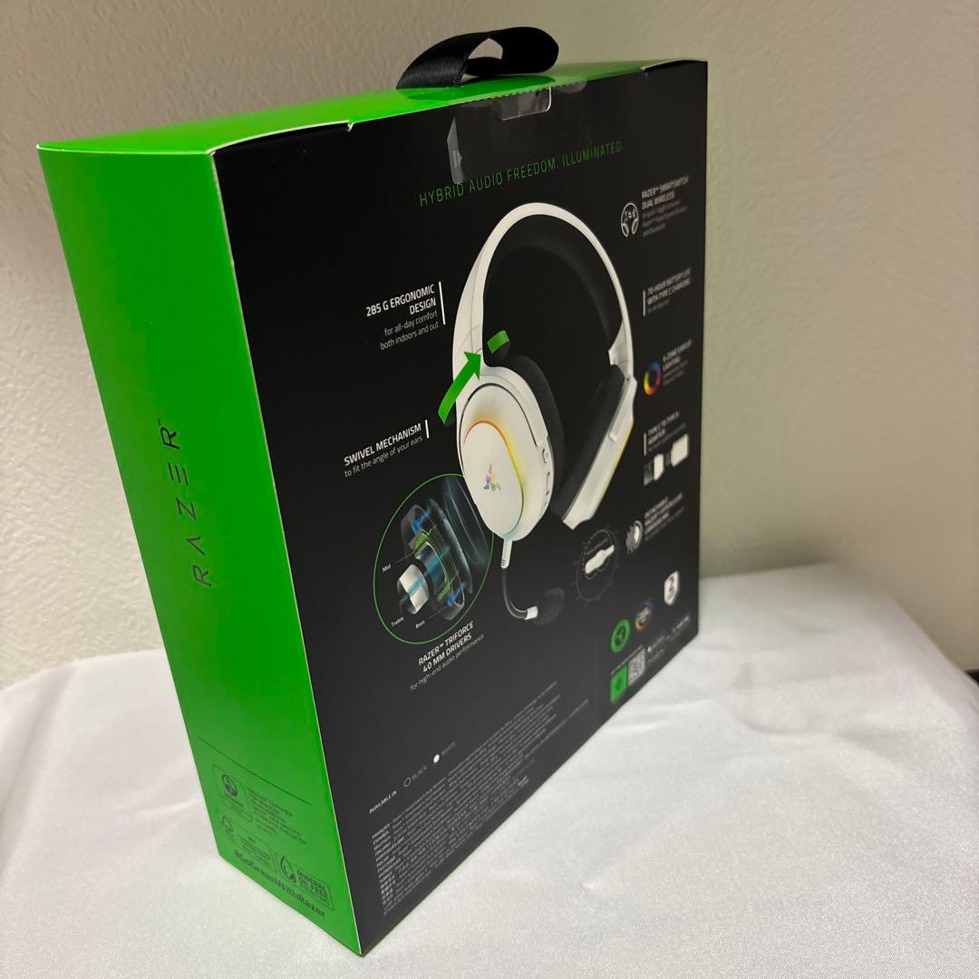 ヘッドホン Razer Barracuda X Chroma WHITE EDITION