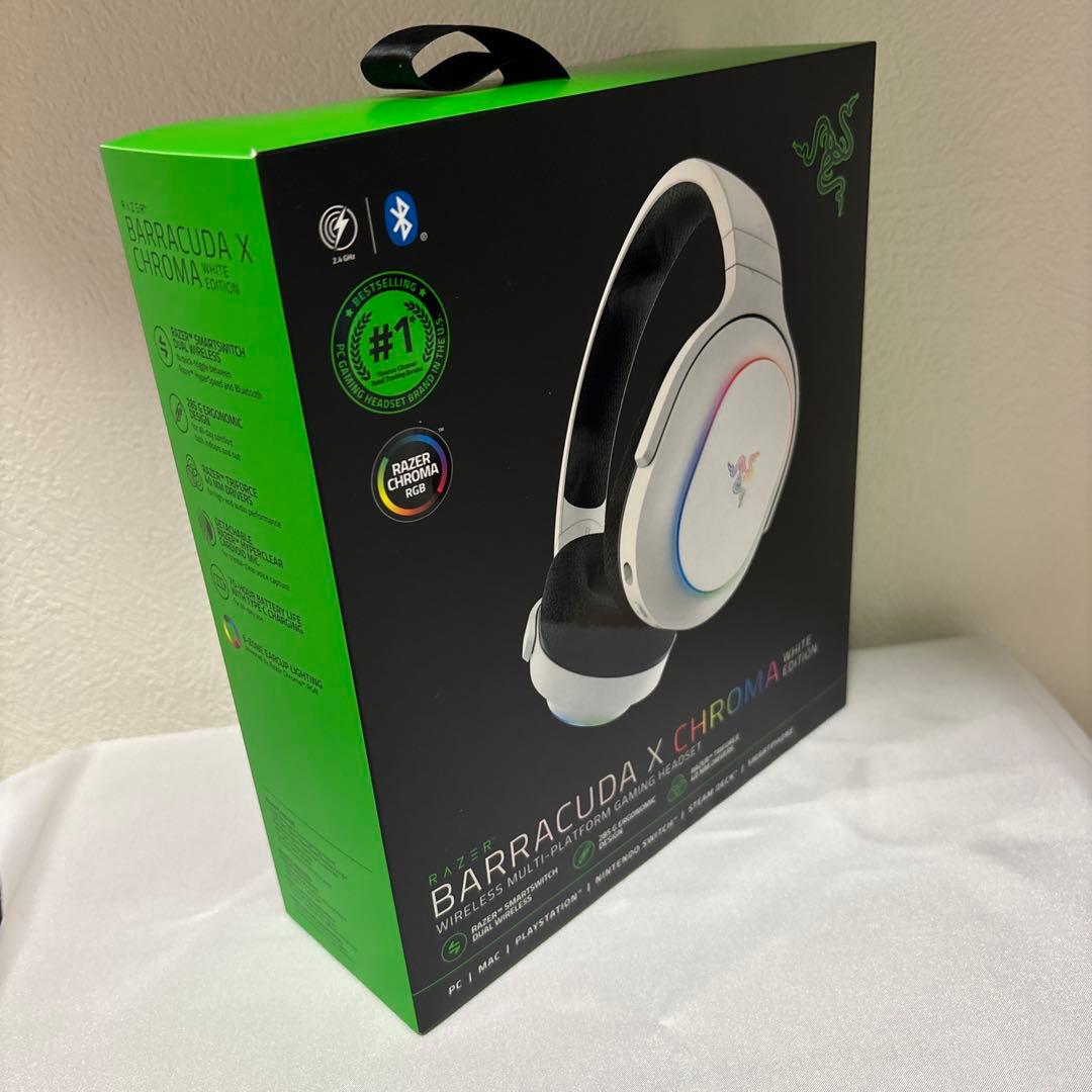 ヘッドホン Razer Barracuda X Chroma WHITE EDITION