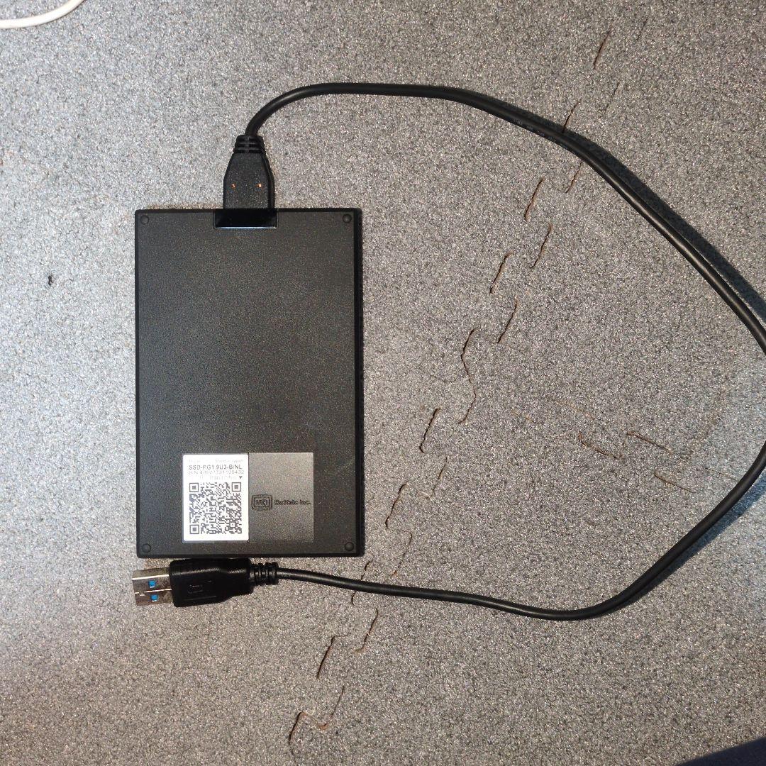 BUFFALO 外付けSSD 1.9TB 【初期化、動作確認済み】