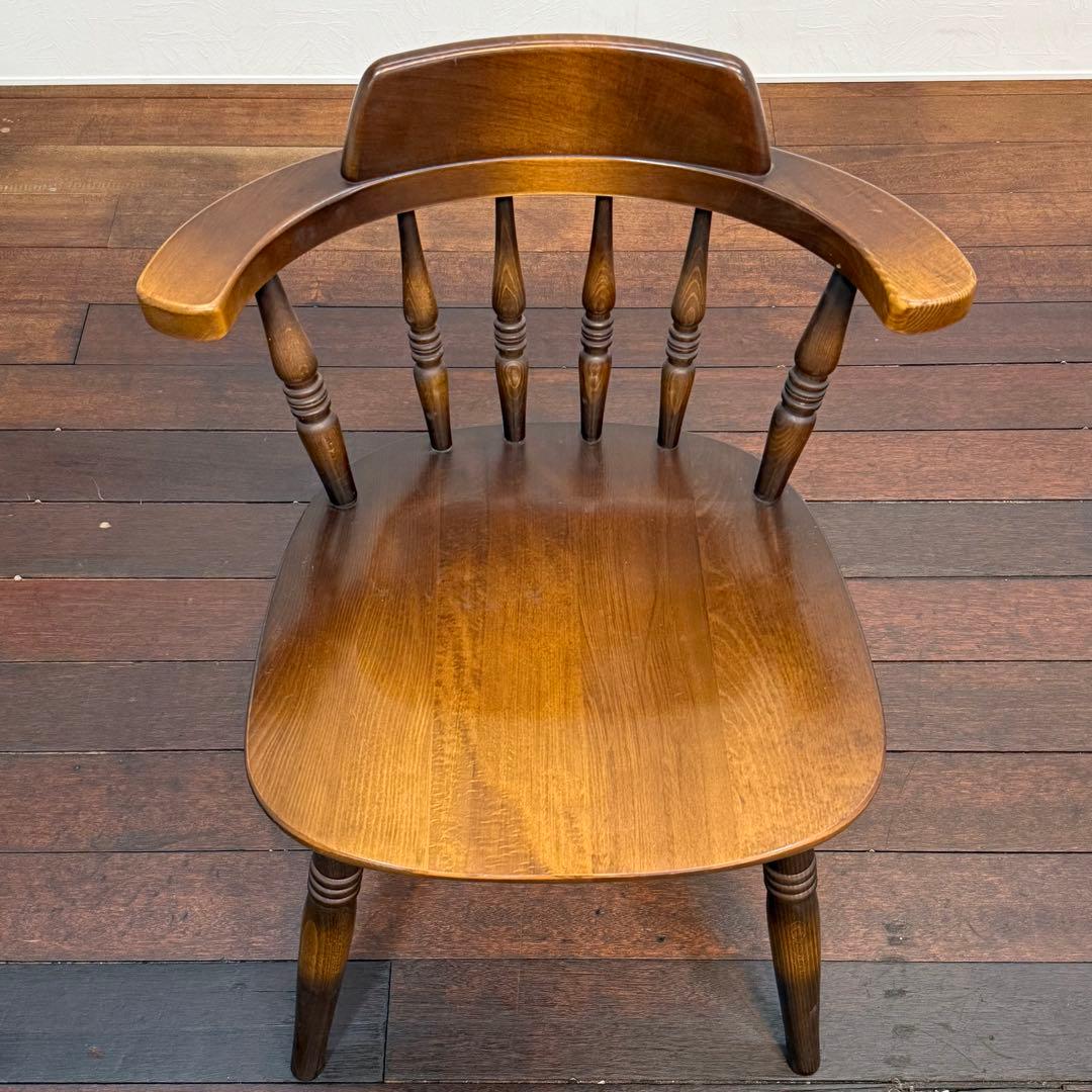 H110K19b 飛騨産業 HIDA キツツキ 穂高 ダイニングチェア2脚セット