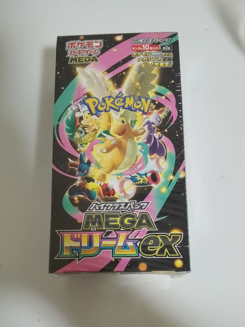 未開封品　ポケモンカードゲームMEGAドリームex 1BOX (シュリンク付き)