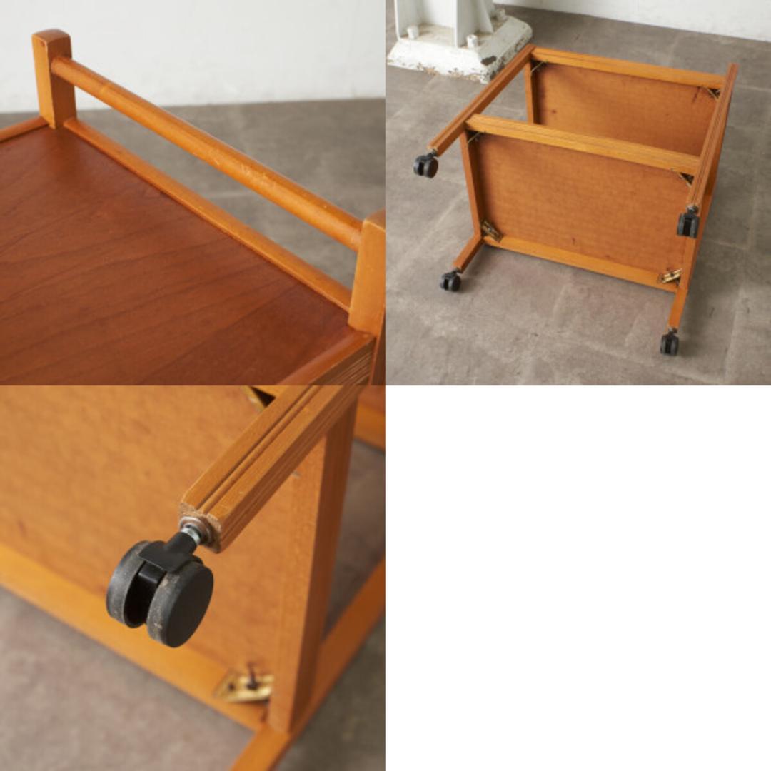 88424★英国 ヴィンテージ トロリー ワゴン キッチンワゴン キャスター