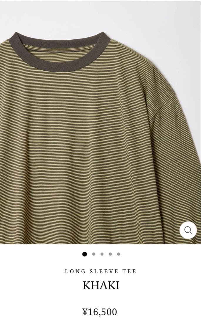 【タグ付き新品】onc merino long sleeve tee