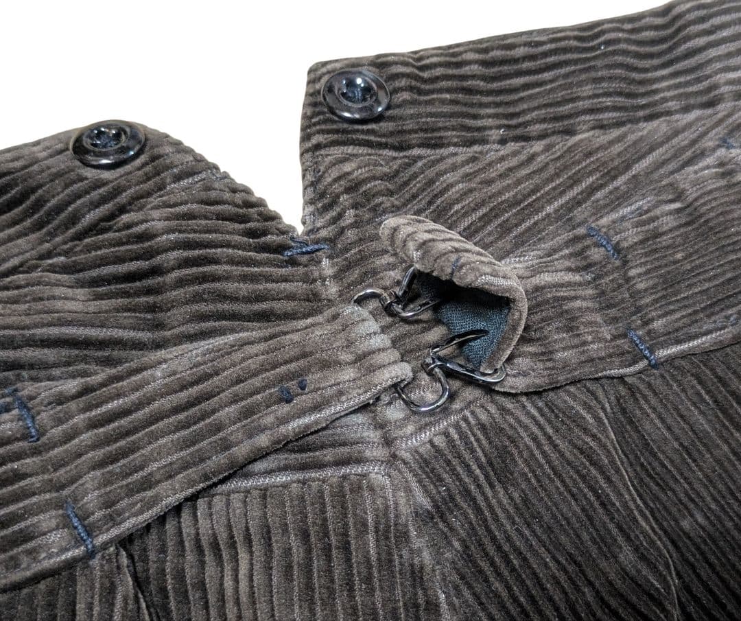 30s ダミアンコーデュロイ ワークパンツ フランス フレンチヴィンテージ