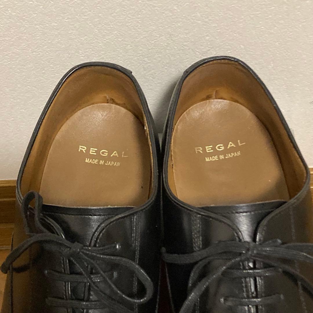 【美品】リーガル01DR ストレートチップ 26.5 ヒール交換済ハイリフト仕様