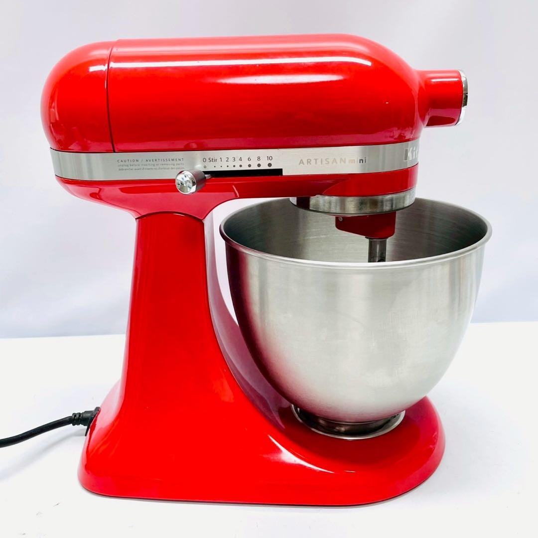 美品　キッチンエイド　アルチザン　スタンドミニミキサー9KSM3311XHT