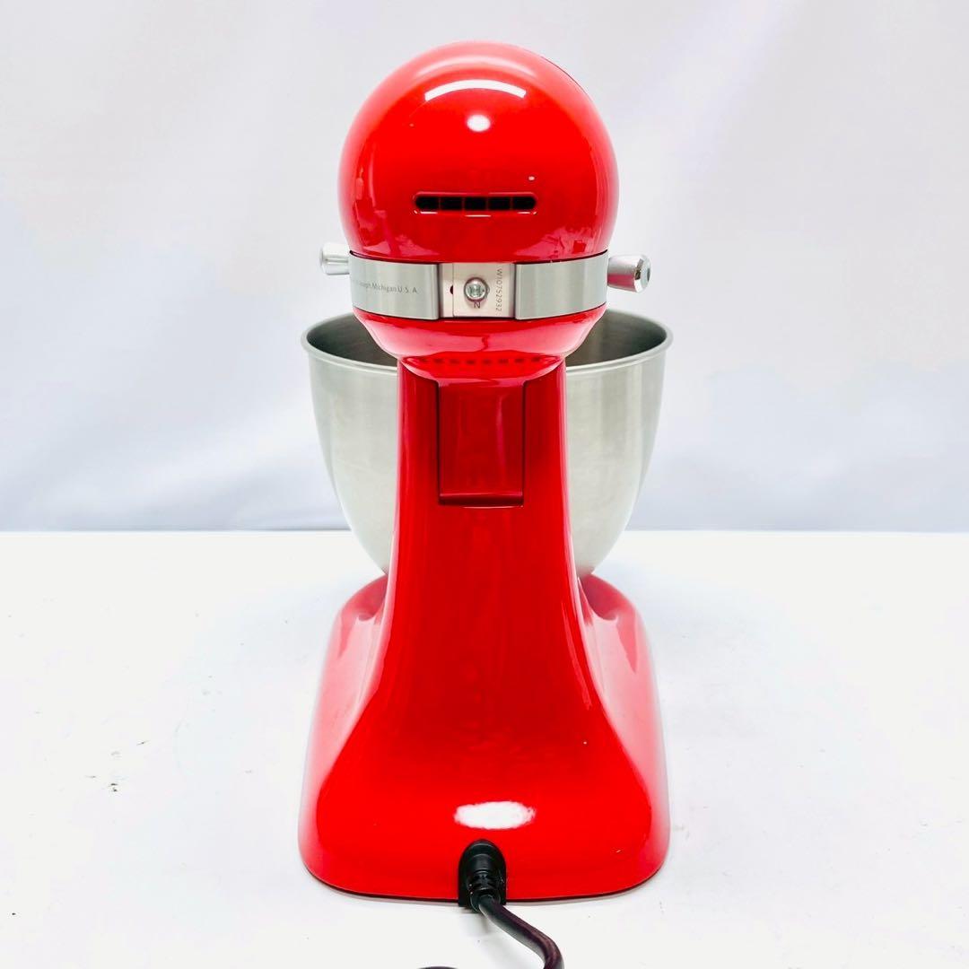 美品　キッチンエイド　アルチザン　スタンドミニミキサー9KSM3311XHT