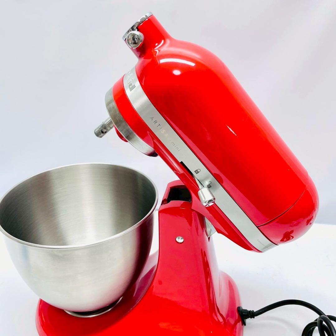 美品　キッチンエイド　アルチザン　スタンドミニミキサー9KSM3311XHT