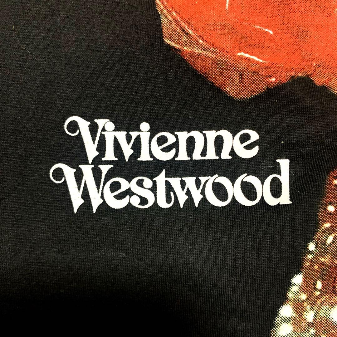 タ*イ様 Vivienne Westwood 追悼Tシャツ 着丈75 両面プリン