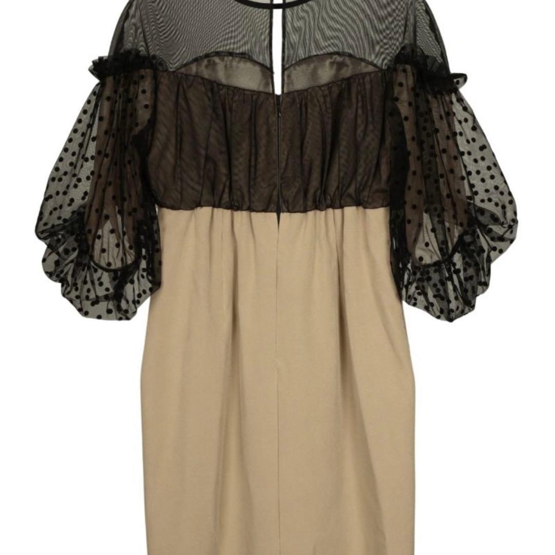 フロッキー・ドット・ワンピース【結婚式・二次会】