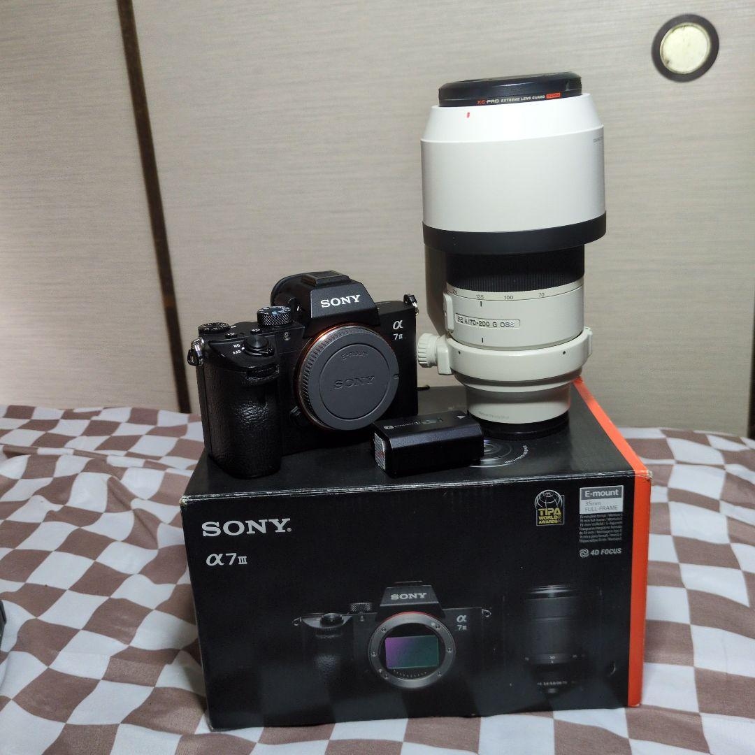 SONY α7 III ミラーレスカメラ 70-200 GOSS FE F4