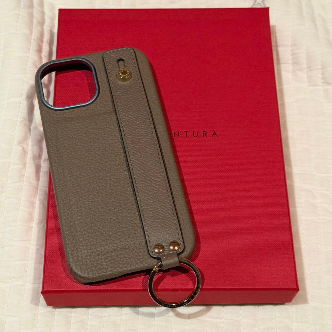 BONAVENTURA レザー iPhone15ケース エトゥープ