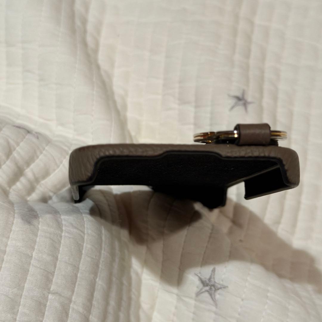 BONAVENTURA レザー iPhone15ケース エトゥープ