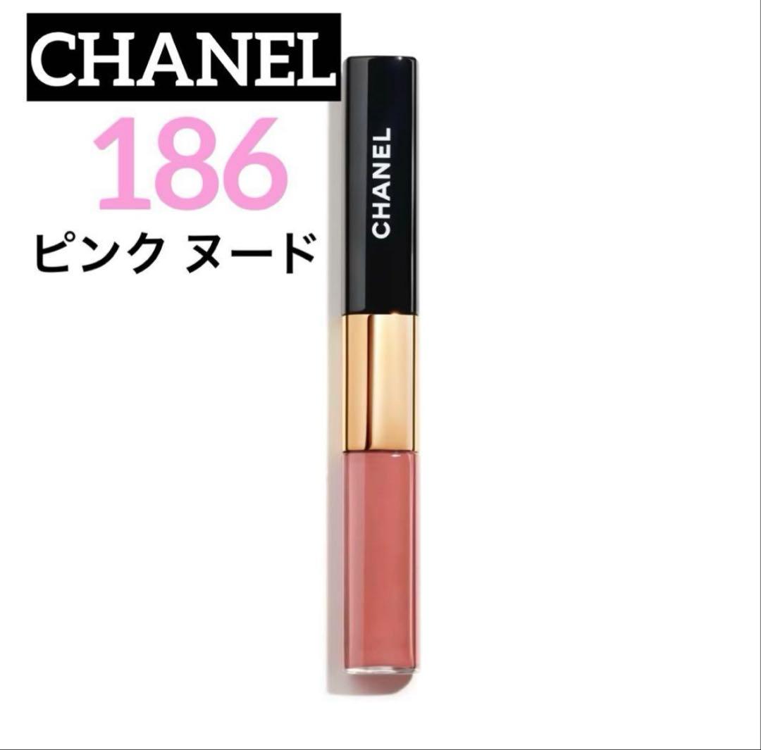 CHANEL ルルージュ デュオウルトラトゥニュ　186 - ピンク ヌード