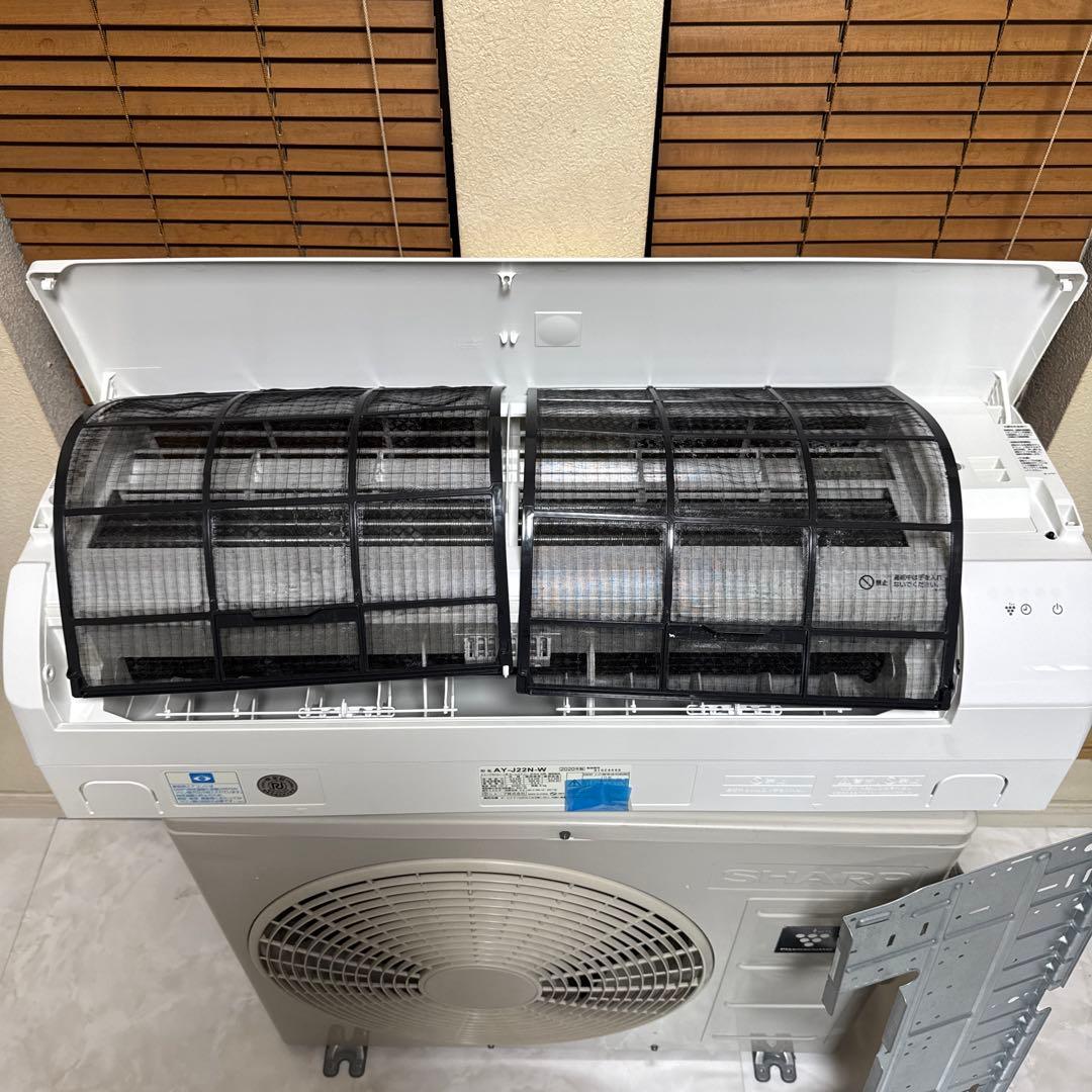 SHARP 2020年製 エアコン J-Nシリーズ 6畳 プラズマクラスタ－搭載