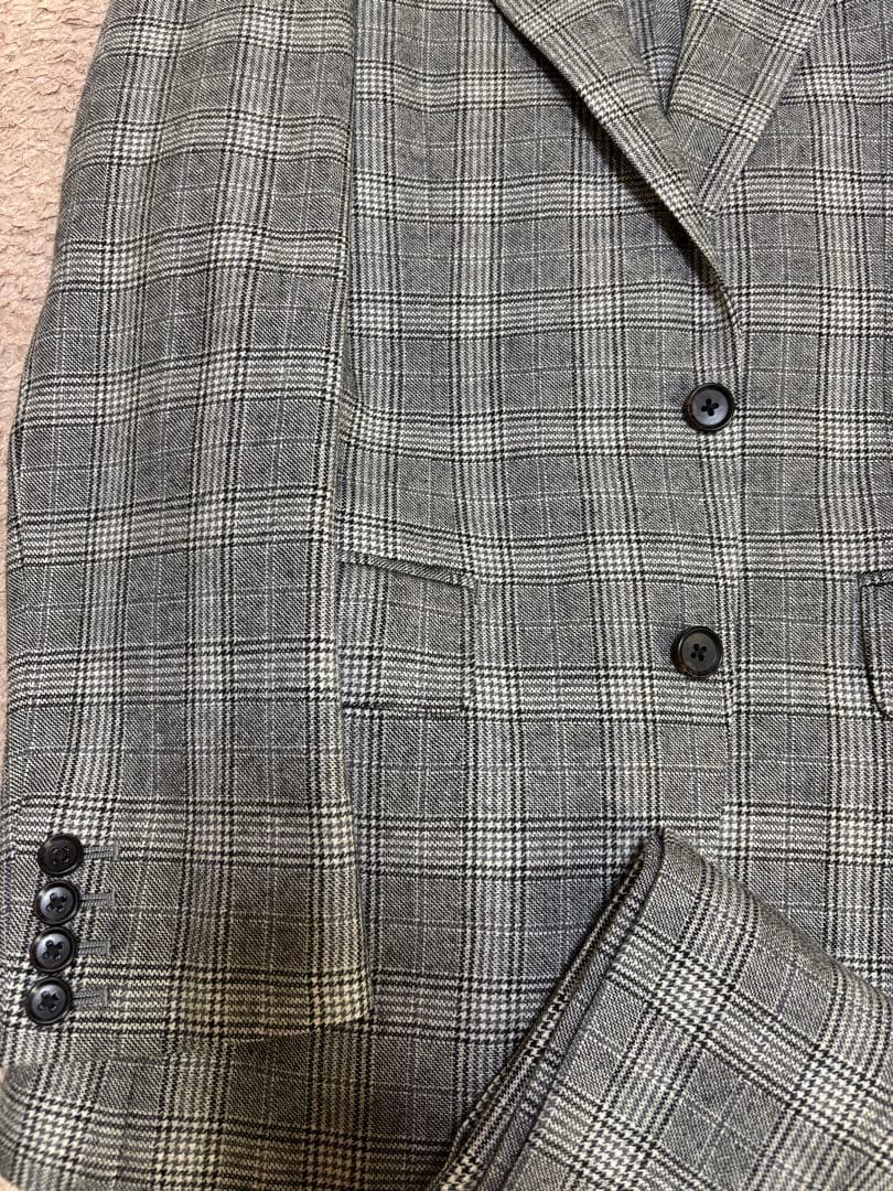 スーツセレクト× AlfredoRodina グレンチェックインポート生地スーツ