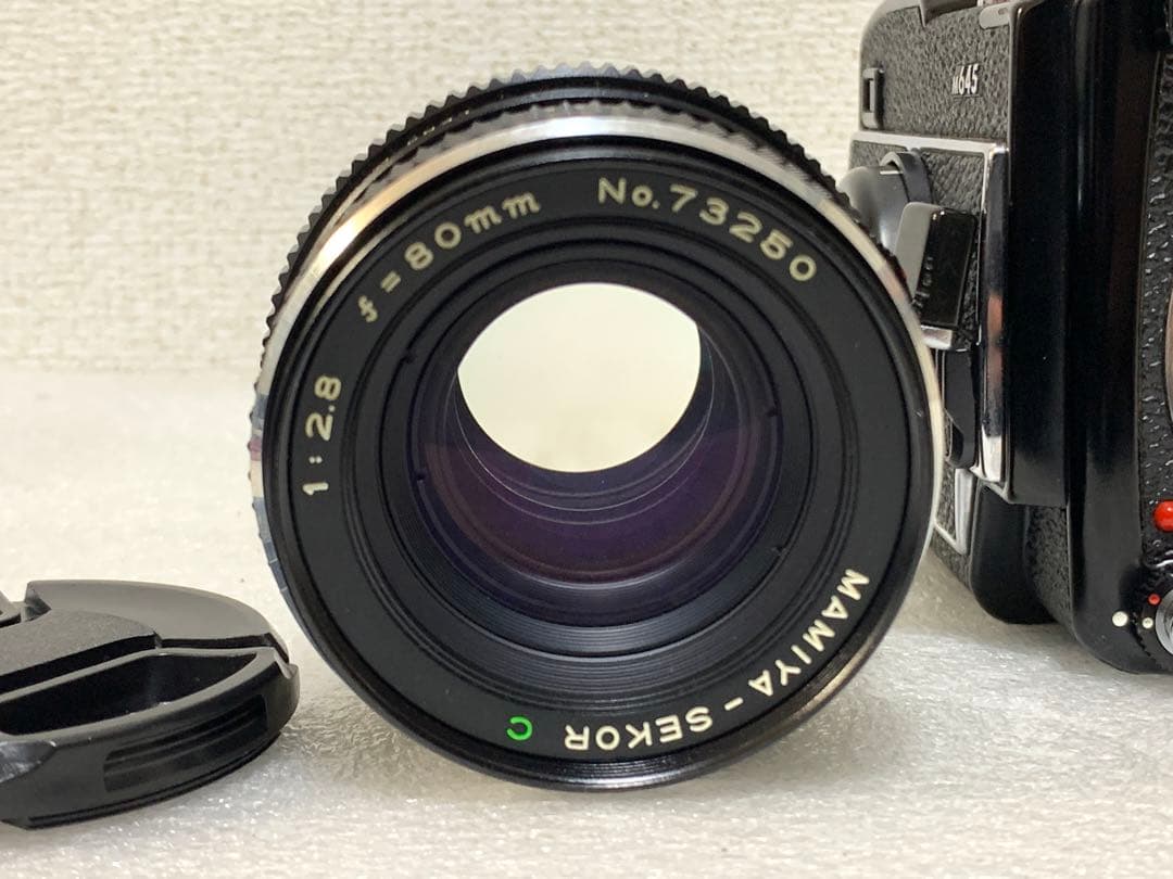 フィルムカメラ Mamiya M645 SEKOR C 1:2.8 80mm