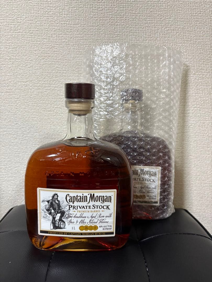 【2本セット】キャプテンモルガン　プライベートストック1000ml 40%