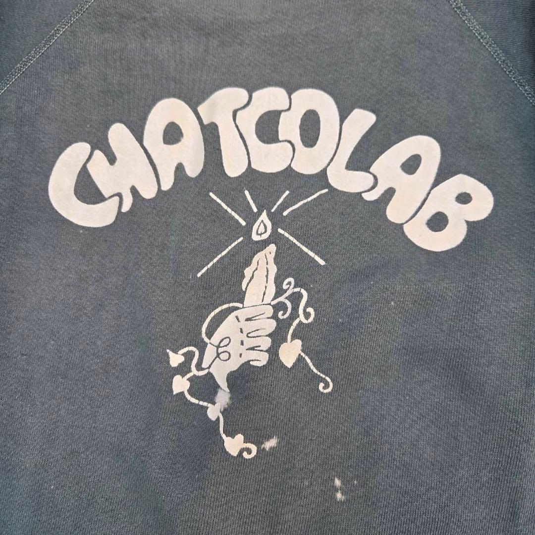 s*i様 60〜70s HANES CHATCOLAB フェードグリーン スウェ