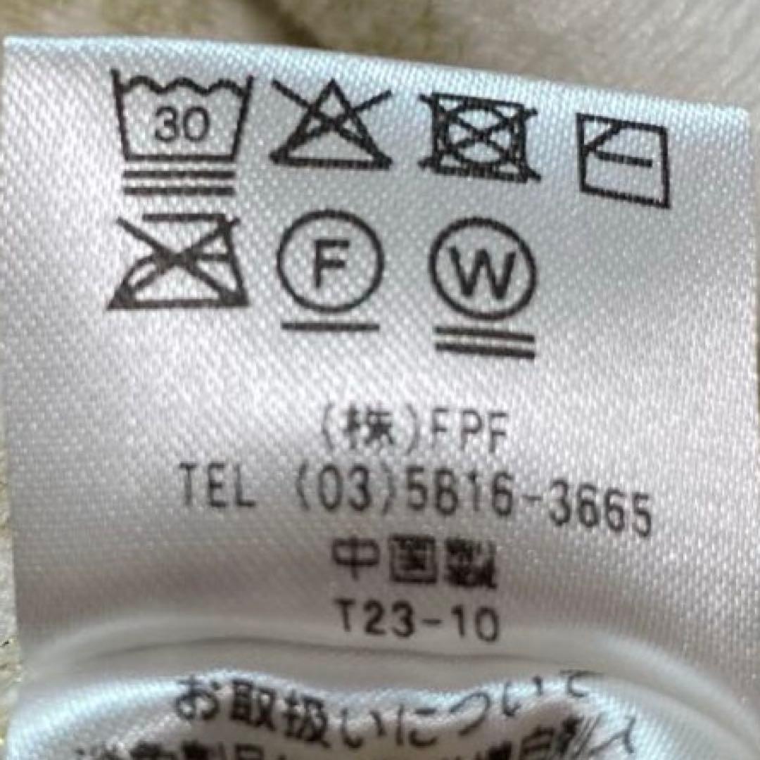 美品✨Anne Coquineモノグラム総柄　ニットワンピース　大きいサイズ3L