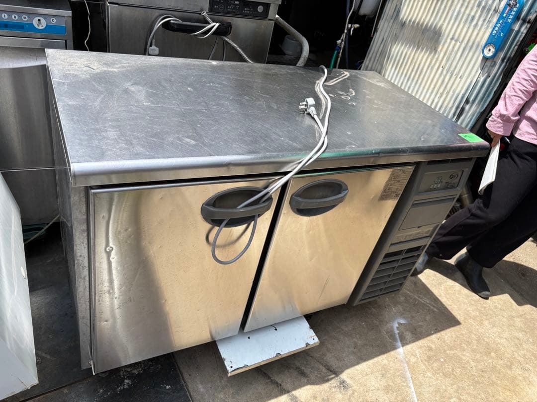 業務用ふくしま　ステンレス冷蔵庫 KATCー120RM 239L