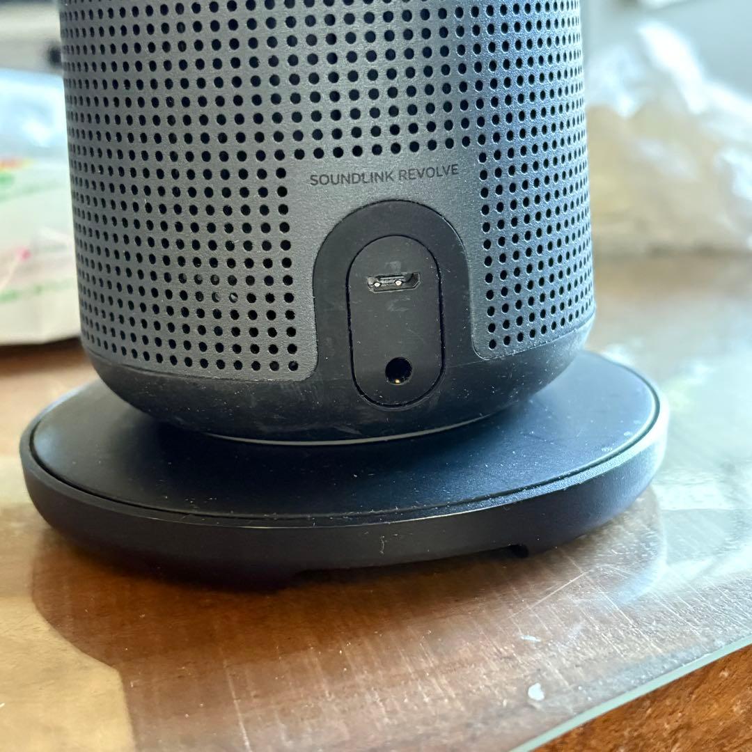BOSE ワイヤレススピーカー ブラック、充電クレードル